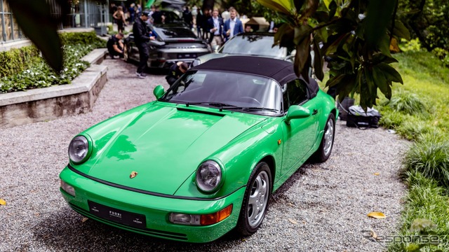 ポルシェがイタリアのコモ湖西岸で開催された「Fuori Concorso」に出展