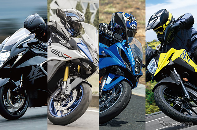 「スズキモーターサイクルコレクション2024」展示車両
