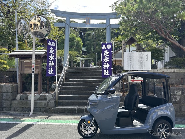 電動トゥクトゥクの例（eMobi）