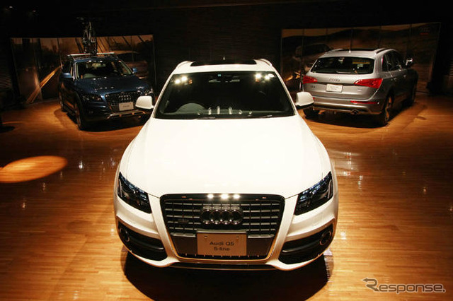 【アウディ Q5 日本発表】輸入車勢が苦戦するなか好調をアピール