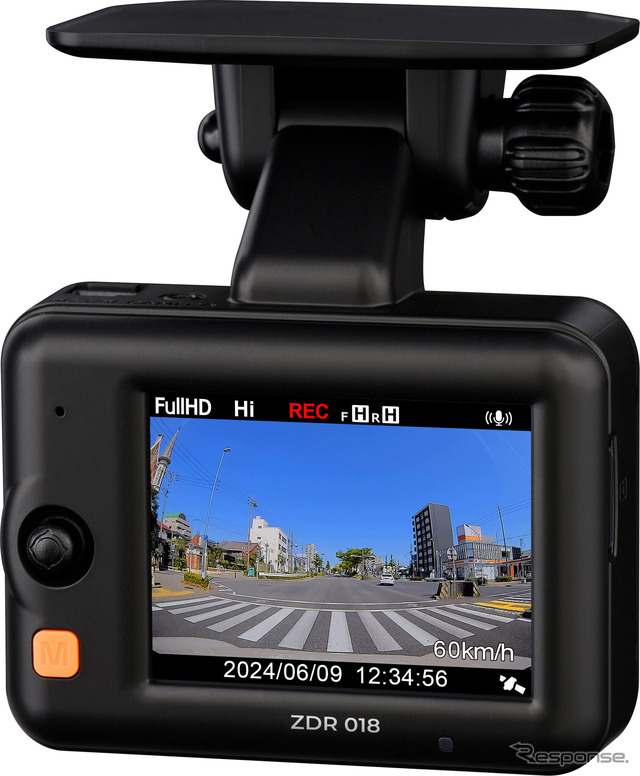 本体には2.0インチフルカラーTFT液晶ディスプレイを搭載