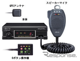 富士通テン、タクシー配車システムを省スペース・低コスト化