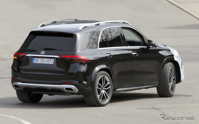 メルセデスベンツ GLE 改良新型プロトタイプ(スクープ写真)