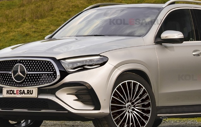 メルセデスベンツ GLE 改良新型(予想CG)
