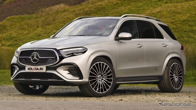 メルセデスベンツ GLE 改良新型(予想CG)
