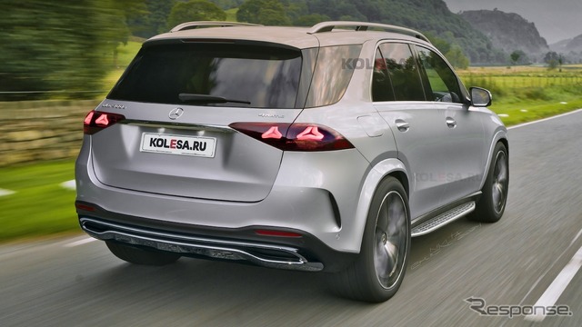 メルセデスベンツ GLE 改良新型(予想CG)