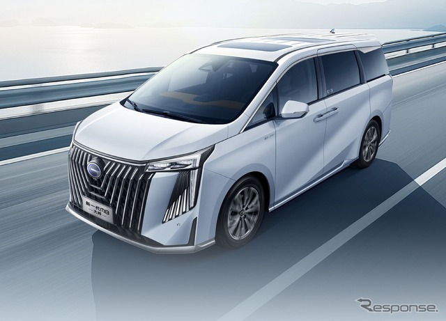広汽伝祺 M8 新型の「大師スーパーハイブリッド」