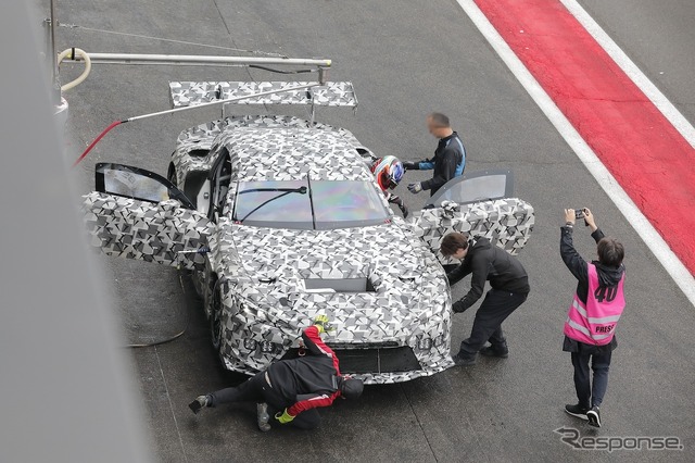 トヨタ GR GT3 プロトタイプ(スクープ写真)