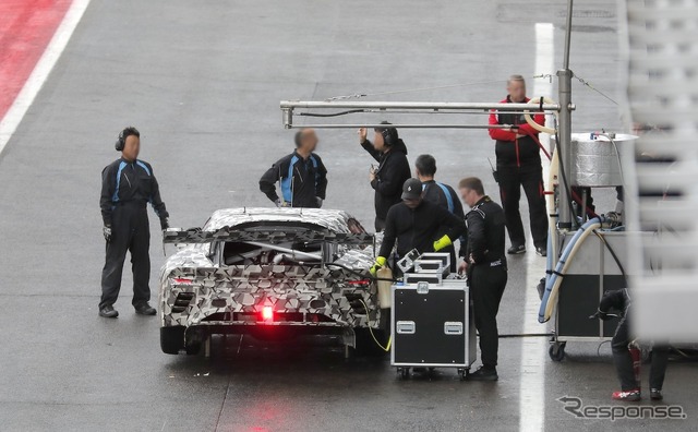 トヨタ GR GT3 プロトタイプ(スクープ写真)