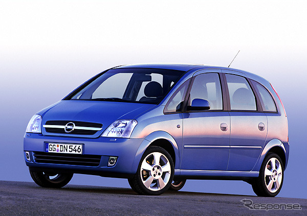 【パリ・ショー2002出品車】オペル『メリーバ』は日本でも流行りの……