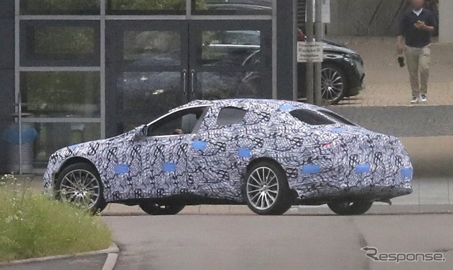メルセデスベンツ Sクラス 改良新型(スクープ写真)