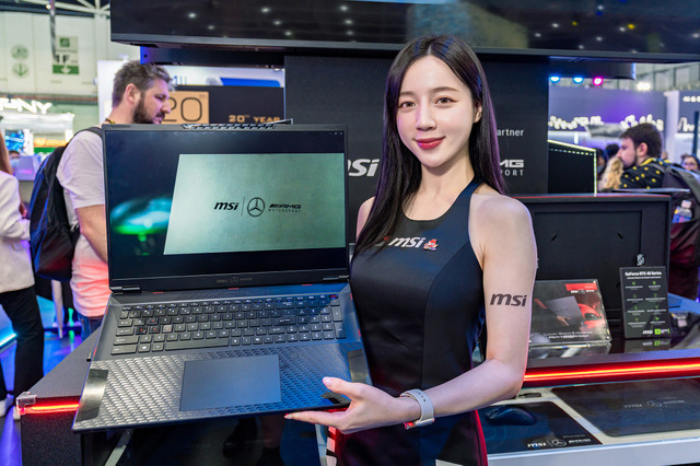高級車メーカーとコラボした「MSI×Mercedes-AMG」18インチの限定モデル登場!所有欲を満たすラグジュアリーなデザイン【COMPUTEX 2024】