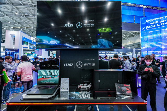 高級車メーカーとコラボした「MSI×Mercedes-AMG」18インチの限定モデル登場!所有欲を満たすラグジュアリーなデザイン【COMPUTEX 2024】