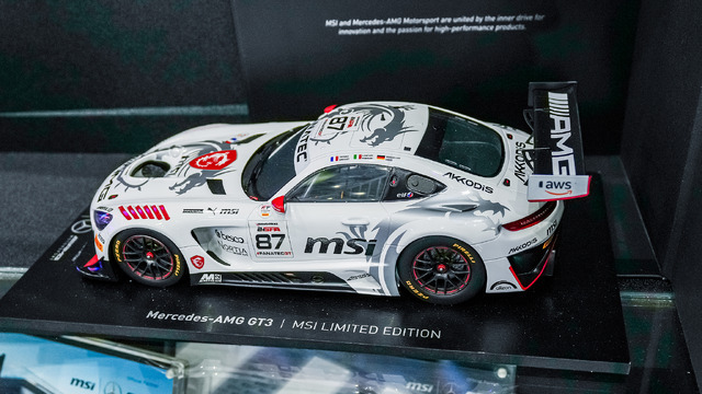 高級車メーカーとコラボした「MSI×Mercedes-AMG」18インチの限定モデル登場!所有欲を満たすラグジュアリーなデザイン【COMPUTEX 2024】