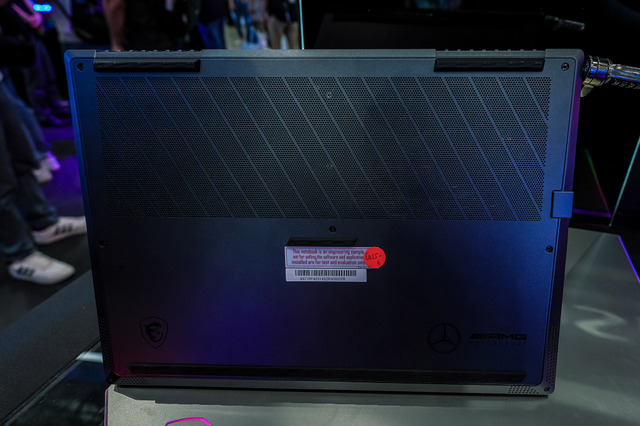 高級車メーカーとコラボした「MSI×Mercedes-AMG」18インチの限定モデル登場!所有欲を満たすラグジュアリーなデザイン【COMPUTEX 2024】