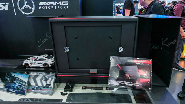 高級車メーカーとコラボした「MSI×Mercedes-AMG」18インチの限定モデル登場!所有欲を満たすラグジュアリーなデザイン【COMPUTEX 2024】