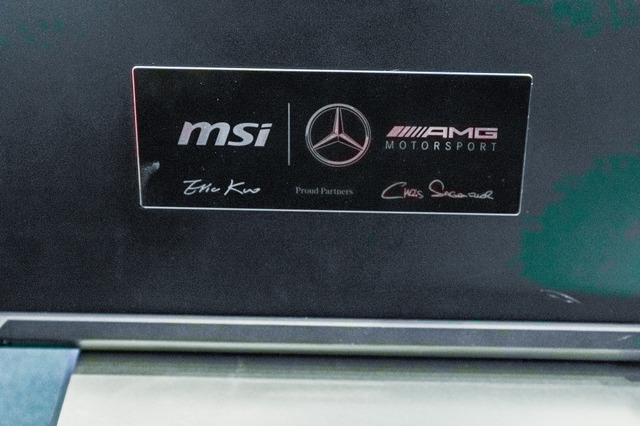 高級車メーカーとコラボした「MSI×Mercedes-AMG」18インチの限定モデル登場!所有欲を満たすラグジュアリーなデザイン【COMPUTEX 2024】