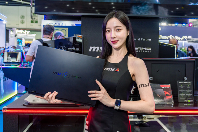 高級車メーカーとコラボした「MSI×Mercedes-AMG」18インチの限定モデル登場!所有欲を満たすラグジュアリーなデザイン【COMPUTEX 2024】