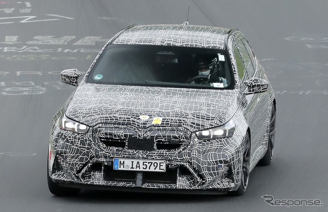 BMW M5ツーリング 新型プロトタイプ(スクープ写真)