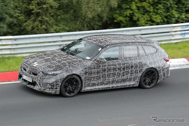 BMW M5ツーリング 新型プロトタイプ(スクープ写真)