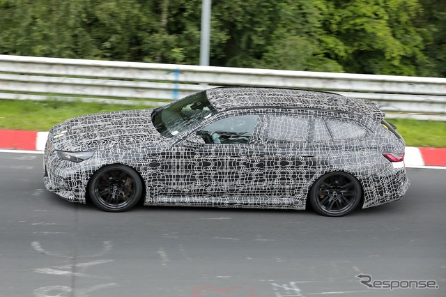 BMW M5ツーリング 新型プロトタイプ(スクープ写真)