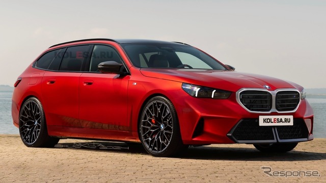 BMW M5ツーリング 新型(予想CG)
