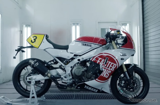 ヤマハモーターヨーロッパの「Back to the Paddock」プロジェクトで制作されたXSR900 GP マモラ