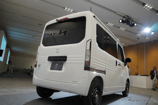 ホンダ N-VAN e: 発表取材会
