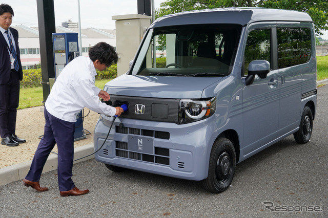 ホンダ N-VAN e: 発表取材会