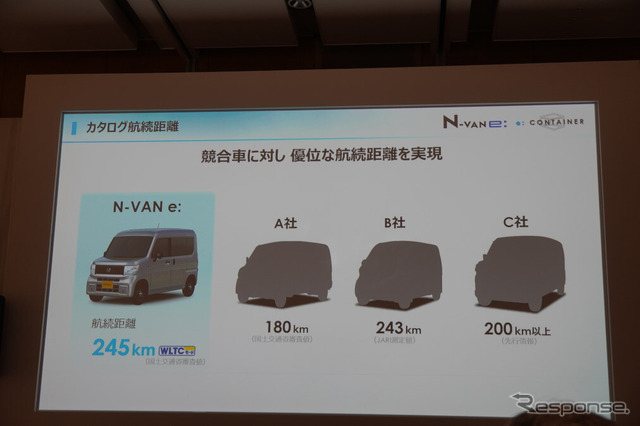 ホンダ N-VAN e： 発表取材会