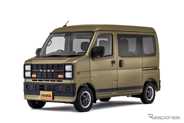 DAMD ATRAI FUZZ WAGON:カラーサンプル(カーキ)