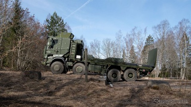 スカニアの軍用トラック