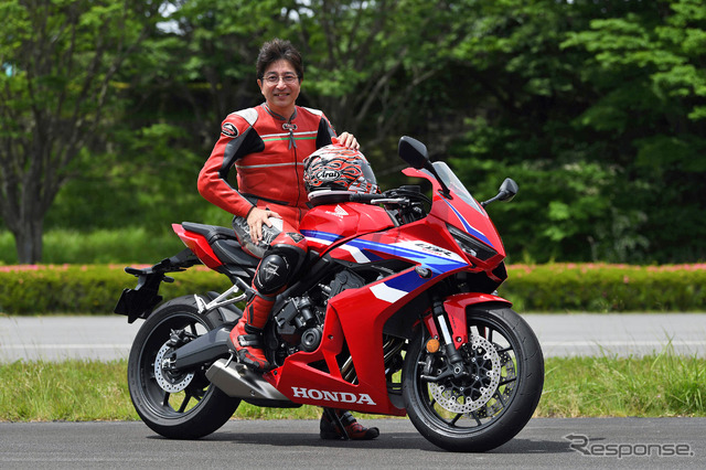 西村直人氏とホンダ CBR650R