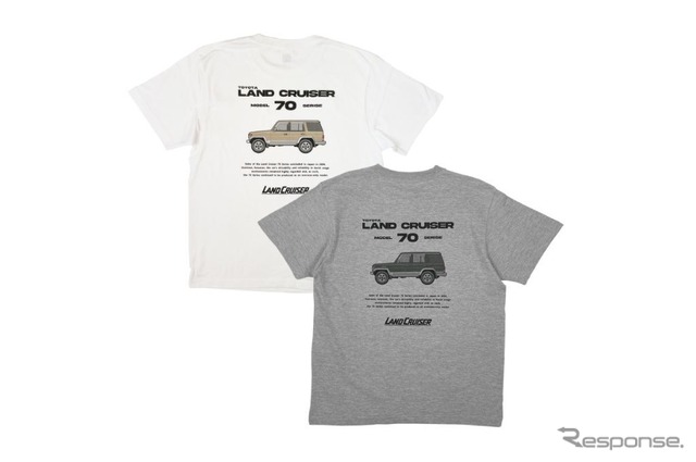 トヨタ・ランドクルーザー70 デザインTシャツ