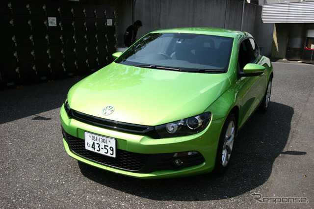 【VW シロッコ 日本発表】サイドミラーに技