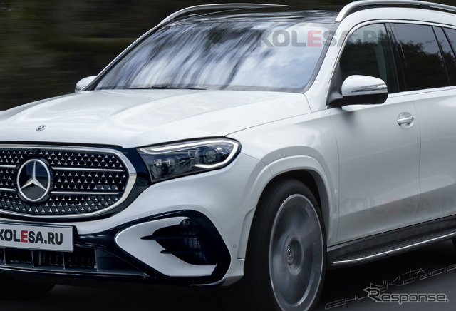 メルセデスベンツ GLS 改良新型(予想CG)