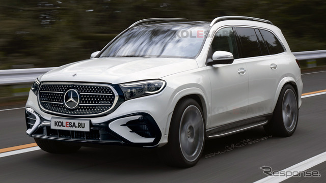 メルセデスベンツ GLS 改良新型(予想CG)