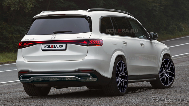 メルセデスベンツ GLS 改良新型(予想CG)