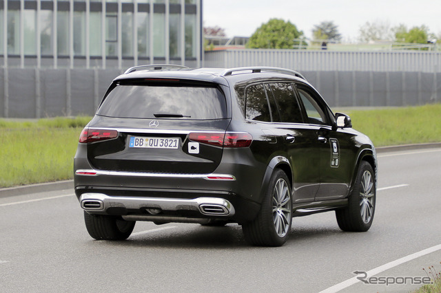 メルセデスベンツ GLS 改良新型 プロトタイプ(スクープ写真)