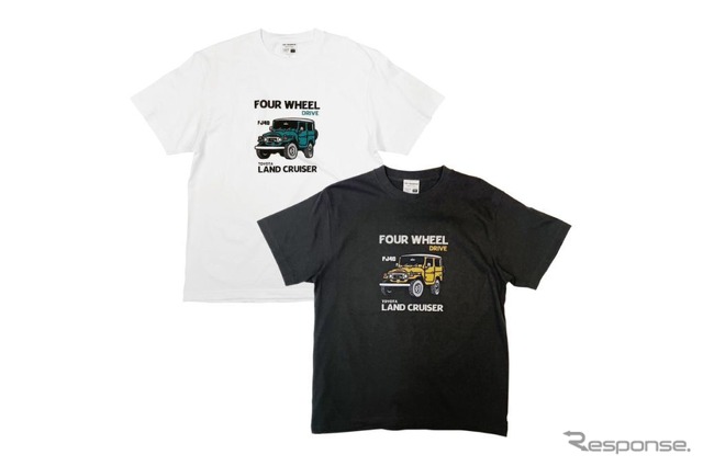 トヨタ・ランドクルーザーFJ40 デザインTシャツ