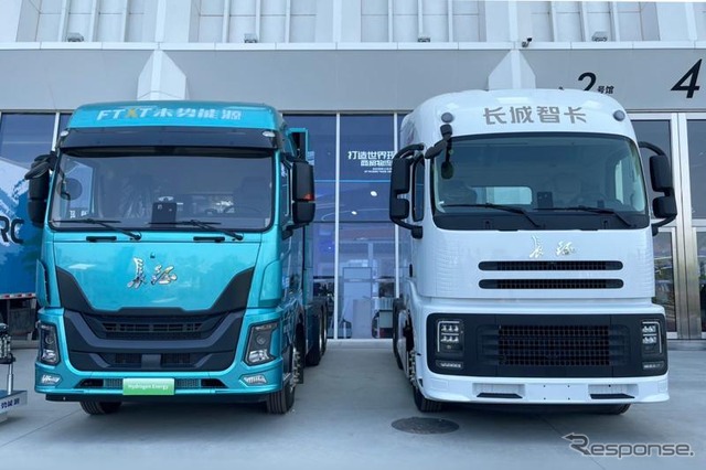 長城汽車のハイブリッドトラック「長城智卡」