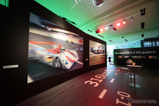 アウディ R8 V10、日本上陸記念イベント　6月9日まで