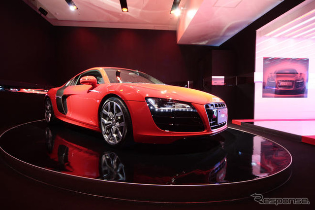 アウディ R8 V10、日本上陸記念イベント　6月9日まで
