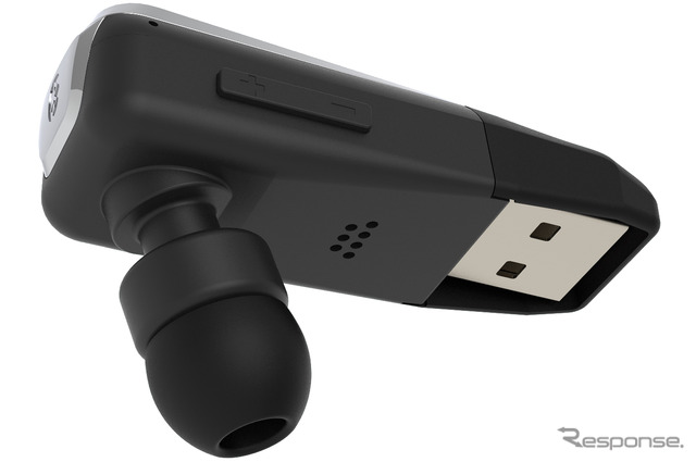 Kashimura・Bluetoothイヤホンマイク USB-A取付(BL-121)