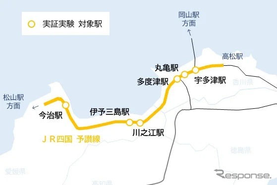 特急列車内からのタクシー手配サービス