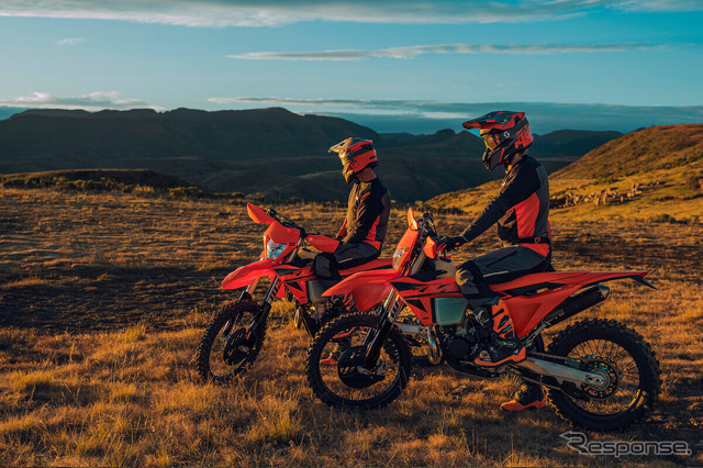 KTM EXCシリーズの2025年モデル