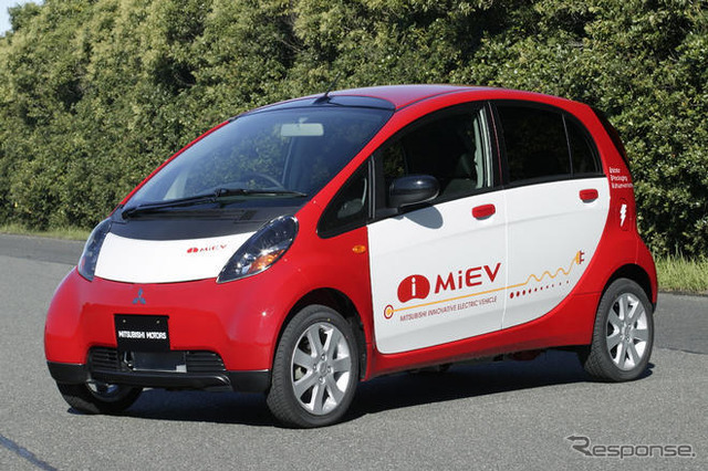 三菱 i-MiEV の生産ライン公開…当面月産200台規模