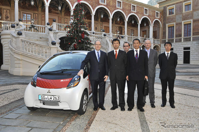 三菱 i-MiEV の生産ライン公開…当面月産200台規模