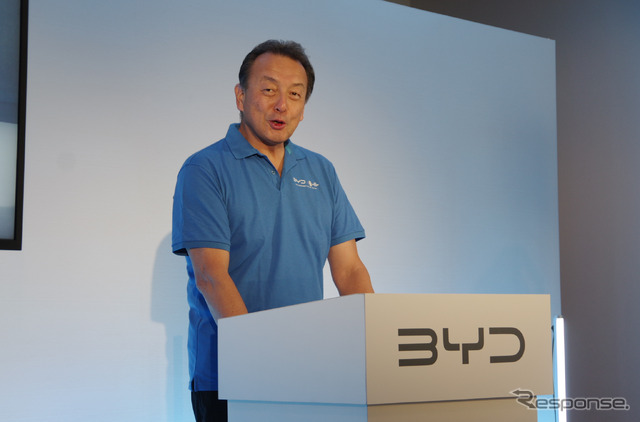 BYDオートジャパン 東福寺厚樹社長