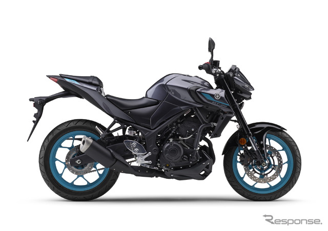 ヤマハ MT-25 ABS 2024年モデル(ダークブルーイッシュグレーメタリック8)